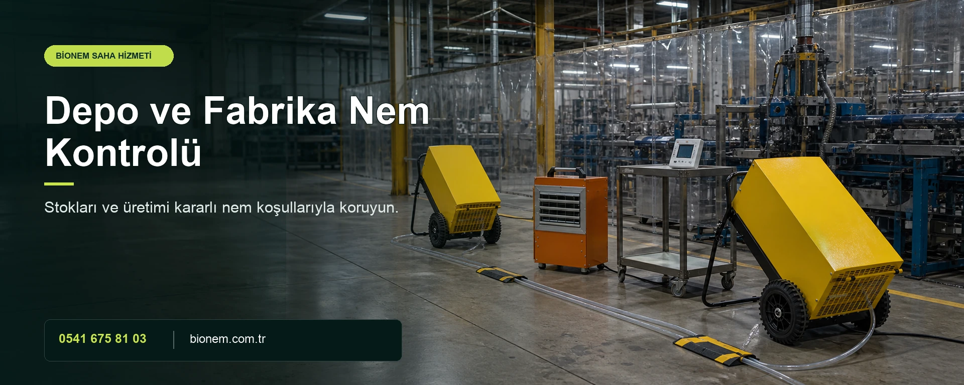 Depo ve Fabrika Nem Kontrolü