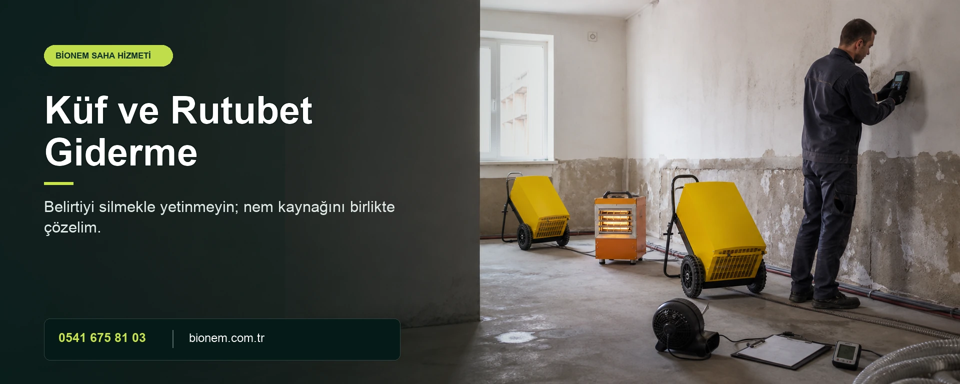 Küf ve Rutubet Giderme