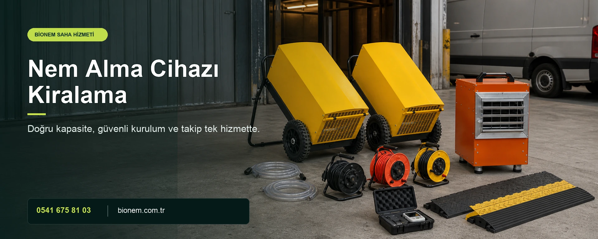Nem Alma Cihazı Kiralama