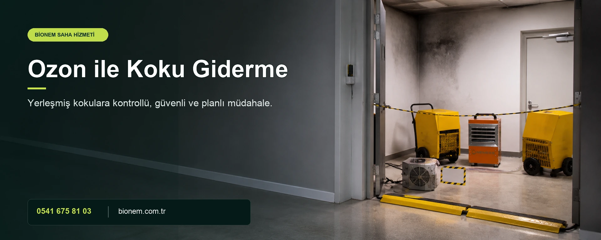 Ozon ile Koku Giderme